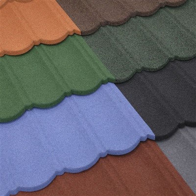 Цинк алуминиев камък покритие с метални плочки на покрива